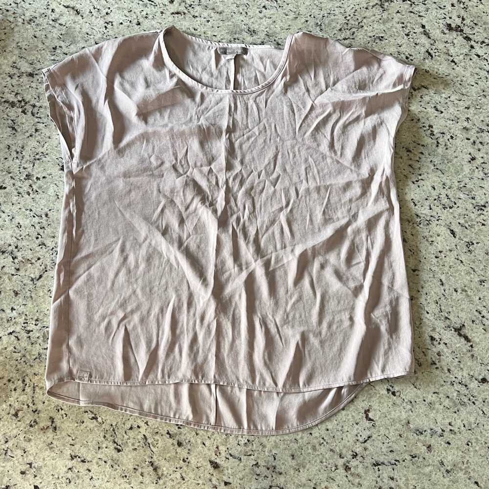Barefoot Dreams Taupe Blouse
